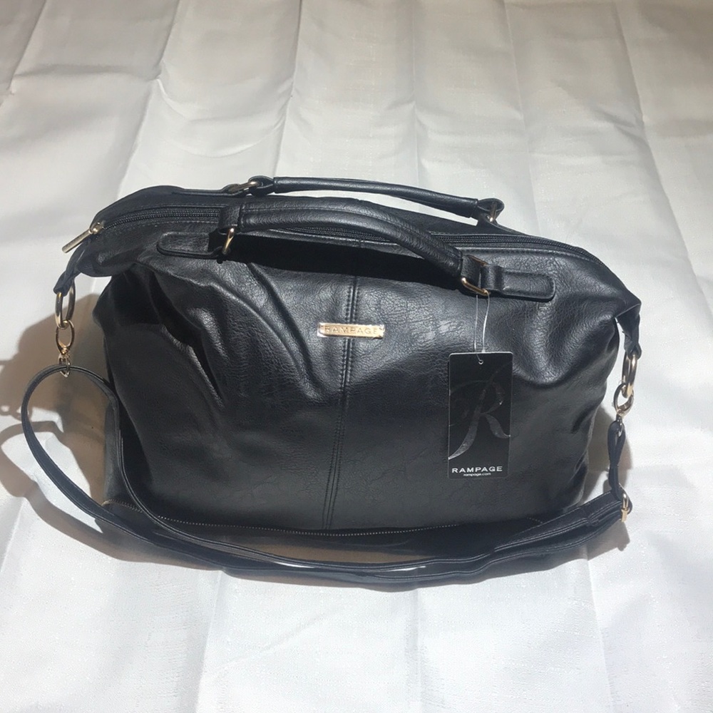 Rampage Leather Totebag (NWT)